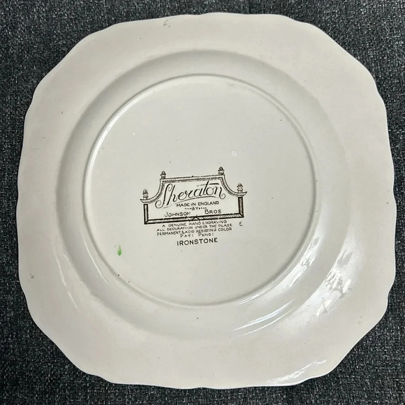 Johnson Bros Sheraton Ironstone Small Plate - Picture 2 of 5